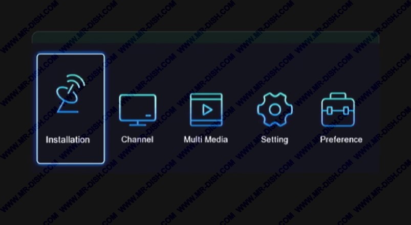 OPENBOX SIGNATURE PLUS 1506LV 8MB SGF1 Menu