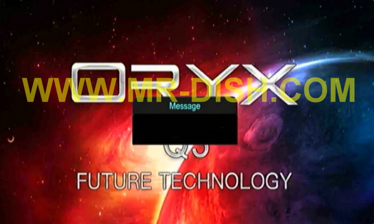 ORYX Q3 1506TV RECEIVER NEW SOFTWARE