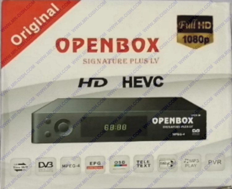 OPENBOX SIGNATURE PLUS 1506LV RECEIVER NEW SOFTWARE