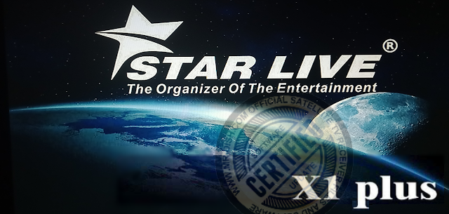 STARLIVE X1 PLUS 1506TV RECEIVER NEW SOFTWARE