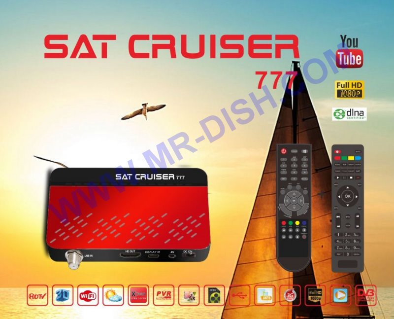 SAT CRUISER 777 1506T 4M RECEIVER SOFTWARE