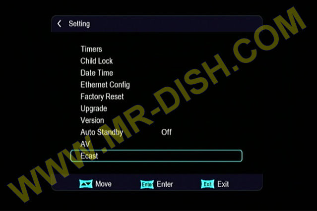 MR X 555 1506TV 4M NEW SOFTWARE Ecast Option