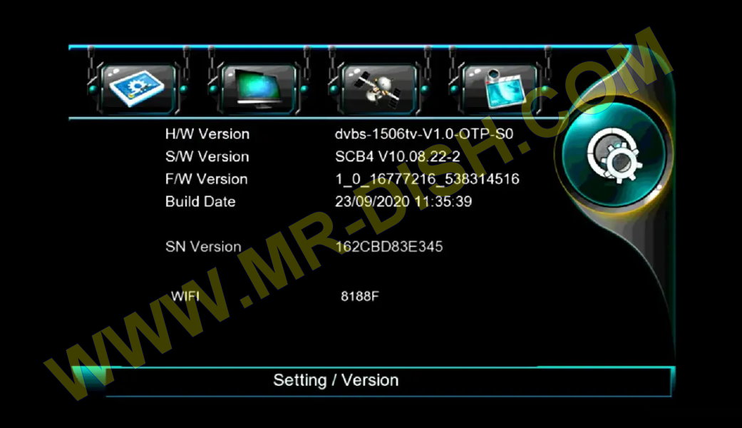 NEOSAT NS-1506HD New Software Version