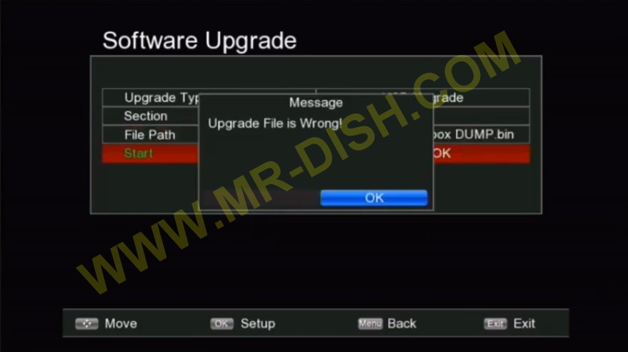 GX6605S RECEIVER 1st file