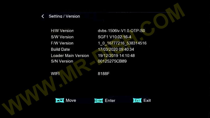 STAR TRECK SUPER 9990 1506LV ORIGINAL SOFTWARE INFORMATION