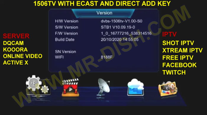 DRAKE 2000W 1506TV SOFTWARE WITH ACTIVE X