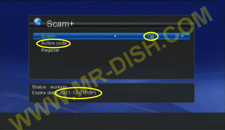 GX6605S HW203 XCAM+ Activation