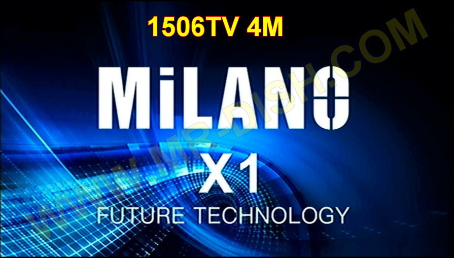 MILANO X1 1506TV 4M STI1 RECEIVER SOFTWARE