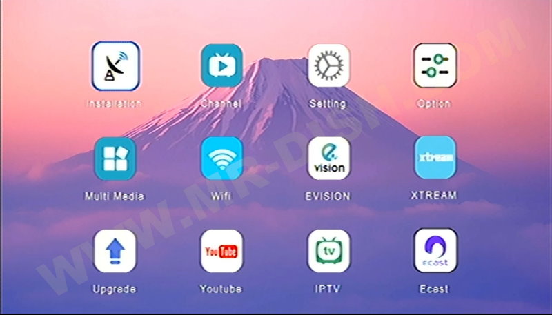 ORYX M5 1506TV 4M NEW SOFTWARE STI1 Menu
