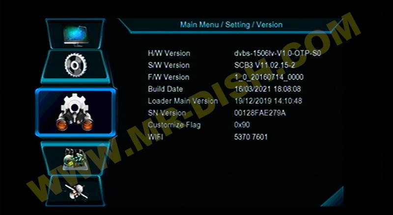 NEOSAT N7000 1506LV 8M NEW SOFTWARE Version Info