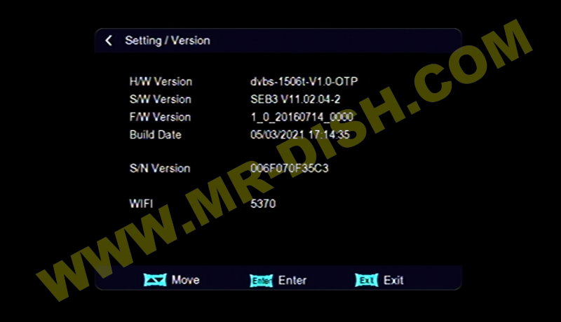 1506T 1506F 4M SEB3 SAT2 IPTV NEW Version