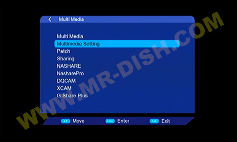 ONE STAR X5 1506TV Multimedia Code