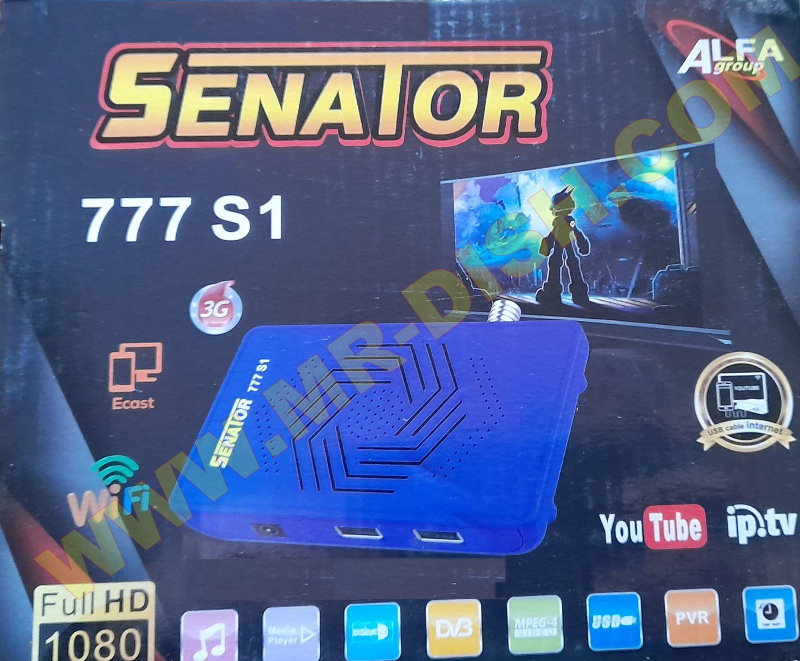 SENATOR 777 S1 1506TV 4M NEW SOFTWARE