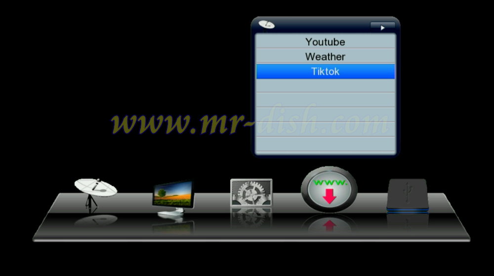 STARSAT Gx6605S HW203 U25 Menu Tiktok