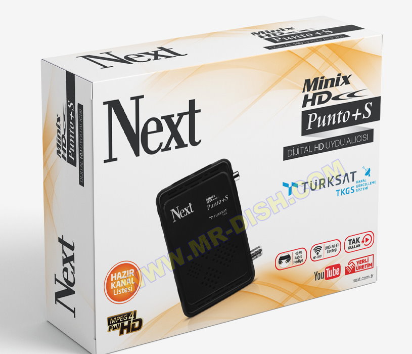NEXT MINIX HD PUNTO PLUS S HD SOFTWARE UPDATE