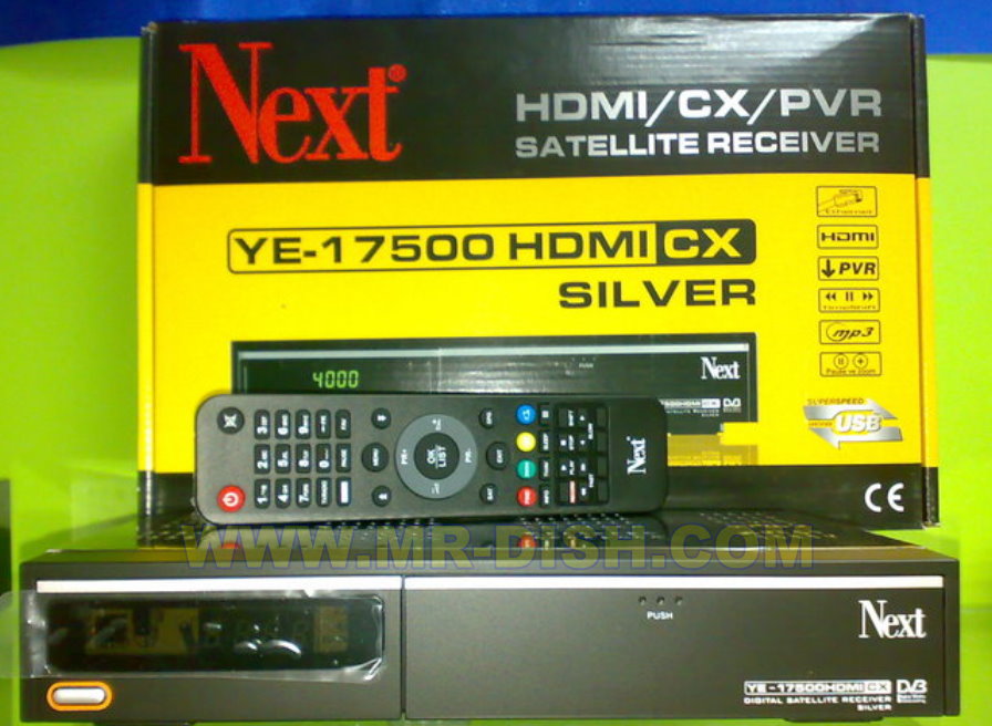 NEXT YE-17500 HDMI CX SILVER RECEIVER SOFTWARE