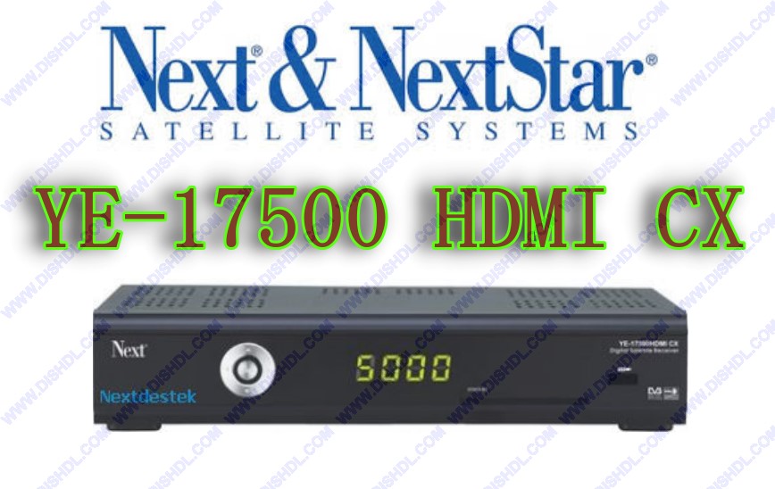 NEXT YE-17500 HDMI CX RECEIVER SOFTWARE UPDATE