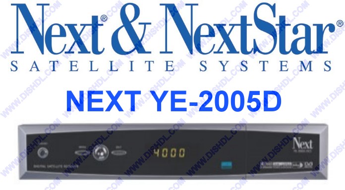 NEXT YE-2005D SOFTWARE RECEIVER SOFTWARE