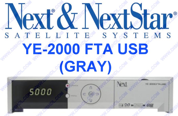 NEXT YE-2000 FTA USB GRAY RECEIVER SOFTWARE