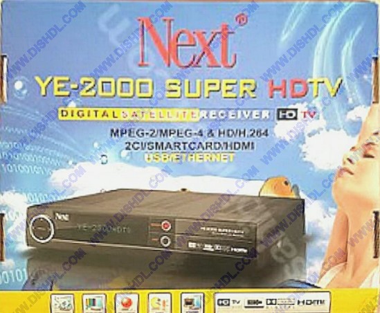 NEXT YE-2000 SUPER HDTV RECEIVER SOFTWARE