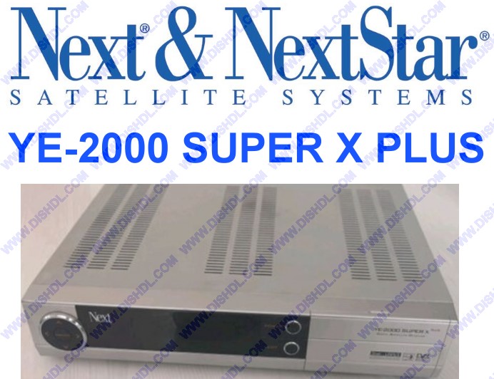 NEXT YE-2000 SUPER X PLUS RECEIVER SOFTWARE