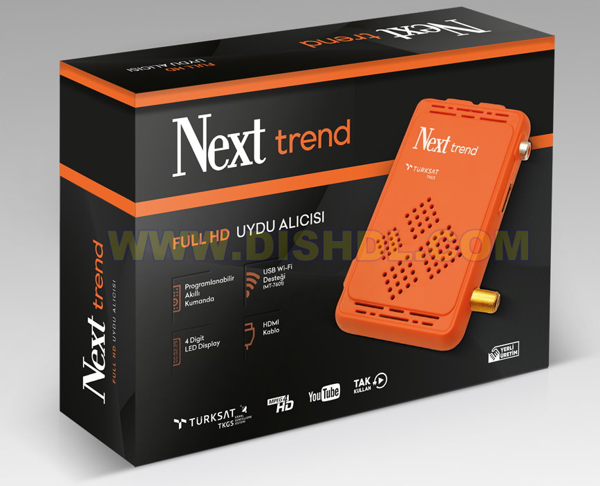 NEXT TREND RECEIVER SOFTWARE