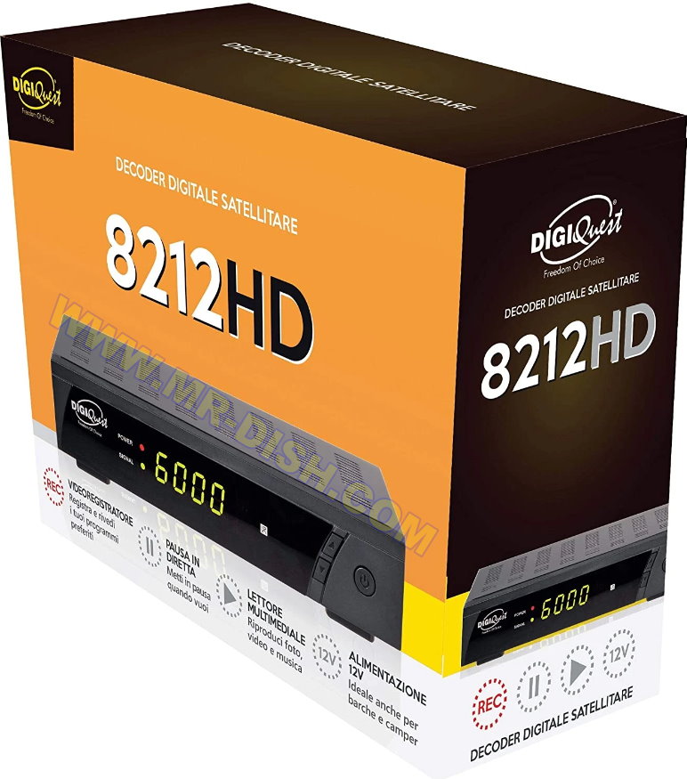 DIGIQUEST 8212HD SATELLITE DECODER UPDATE