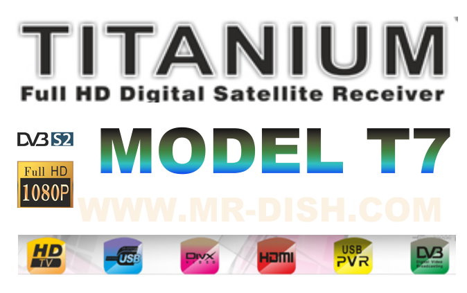TITANIUM T7 SOFTWARE UPDATE