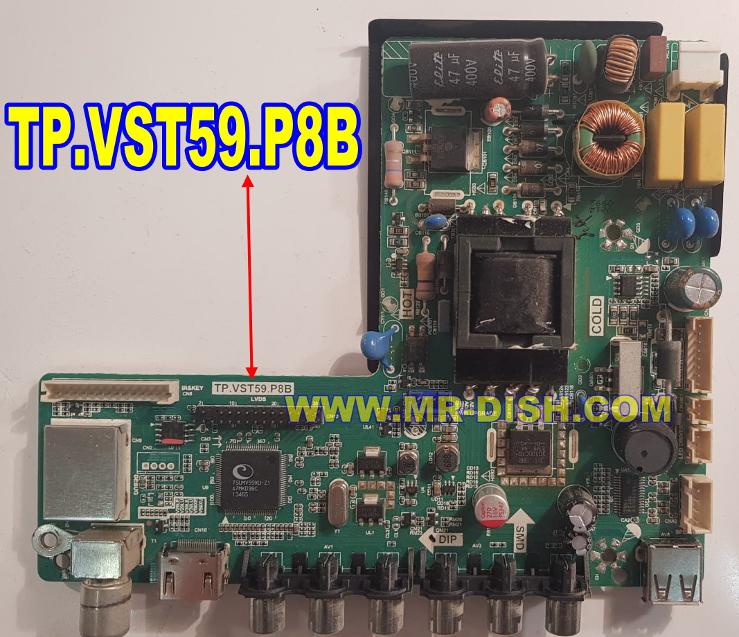 TP.VST59.P8B LED TV FIRMWARE - Mr-Dish
